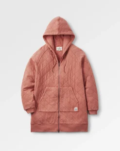 Damen Getaway Gesteppter Full Zip Hoodie