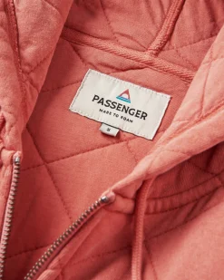 Damen Getaway Gesteppter Full Zip Hoodie