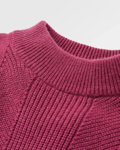 Damen Hideout Übergroßer Bio-Strickpullover