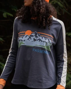 Damen Hilltop Bio-Baumwolle LS T-Shirt