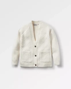 Damen Homey Gestricktes Kabel Cardigan