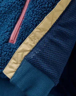Damen Joy Kapuzen-Sherpa-Fleece mit Reißverschluss