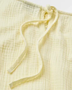 Damen Junipe Kleid – Hellgelb