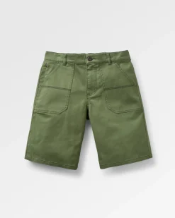 Damen Lani Natürliche Twill Long-Shorts