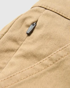 Damen Lani Natürliche Twill Long-Shorts