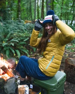 Damen Lily Fleece-gefütterte fingerlose Fäustlinge