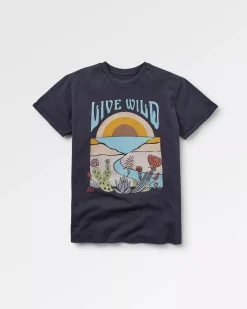 Damen Live Wild T-Shirt