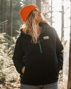 Damen Maine 1/2 Zip Sherpa Fleece