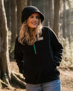 Damen Maine 1/2 Zip Sherpa Fleece