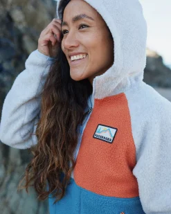 Damen Maine 1/2 Zip Sherpa Fleece
