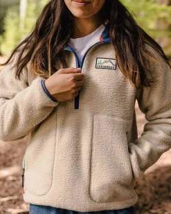Damen Maine 1/2 Zip Sherpa Fleece