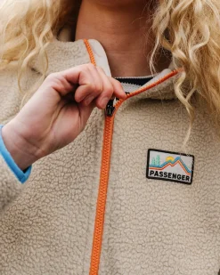 Damen Maine 1/2 Zip Sherpa Fleece