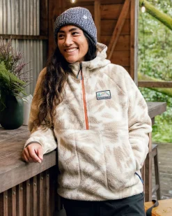 Damen Maine 1/2 Zip Sherpa Fleece