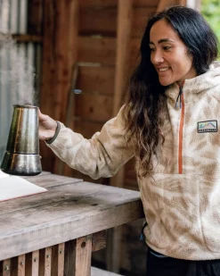 Damen Maine 1/2 Zip Sherpa Fleece
