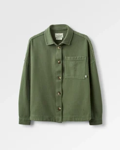 Damen Maya-Twill-Hemdjacke