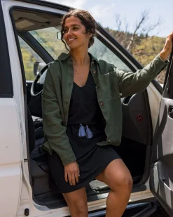 Damen Maya-Twill-Hemdjacke