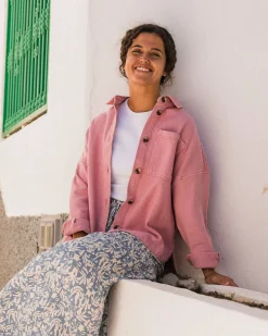 Damen Maya-Twill-Hemdjacke
