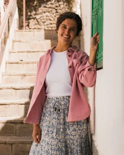 Damen Maya-Twill-Hemdjacke