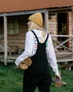 Damen Meadows 2.0 Bio-Baumwoll-Cord-Latzhosen