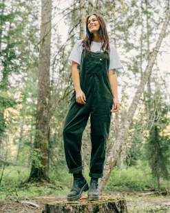 Damen Meadows 2.0 Bio-Baumwoll-Cord-Latzhosen