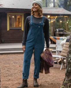 Damen Meadows Cord-Dungarees aus natürlicher Baumwolle
