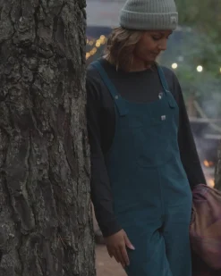 Damen Meadows Cord-Dungarees aus natürlicher Baumwolle