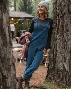 Damen Meadows Cord-Dungarees aus natürlicher Baumwolle