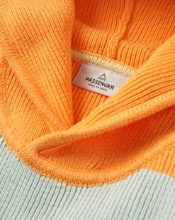 Damen Moments Übergroßer Bio-Strickpullover mit Kapuze