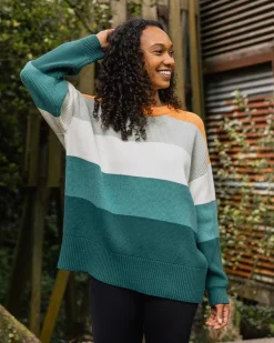 Damen Moments Übergroßer Bio-Strickpullover