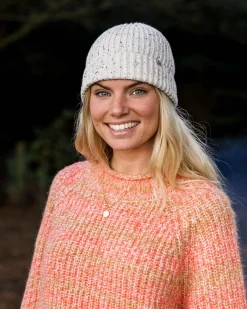 Damen Mountainside Mock Neck Strickpullover