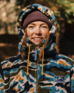 Damen Nestling Polar-Lined Sherpa Fleece