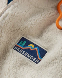 Damen Nestling Sherpa Kapuzen-Fleece