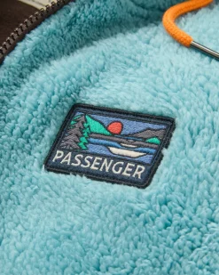 Damen Nestling Sherpa Kapuzenfleece