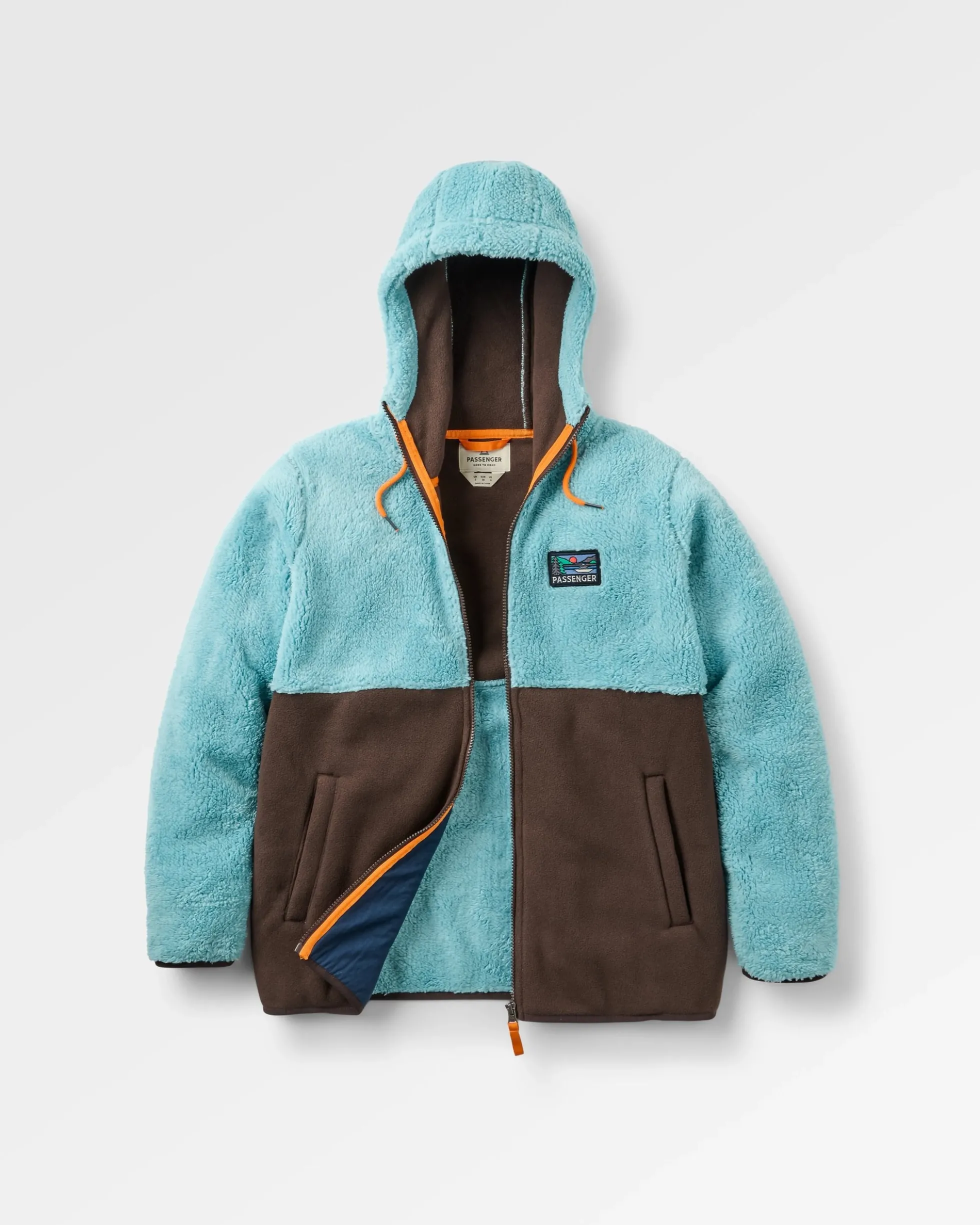Damen Nestling Sherpa Kapuzenfleece