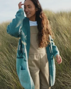 Damen Nettle Gestrickter Cardigan
