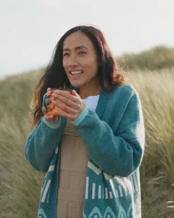 Damen Nettle Gestrickter Cardigan