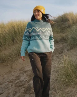 Damen Nettle Gestrickter Pullover