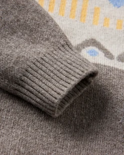 Damen Nettle Gestrickter Pullover