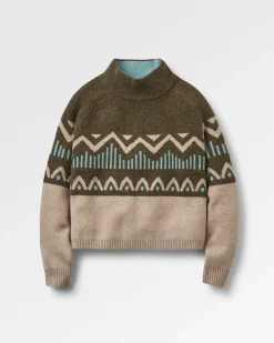 Damen Nettle Gestrickter Pullover