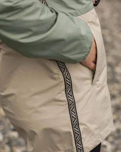 Damen Nimbin Reißverschluss Wasserabweisende Jacke
