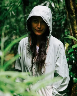 Damen Nimbin Reißverschluss Wasserabweisende Jacke