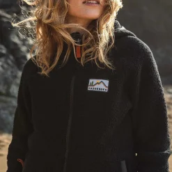 Damen North Coast Reißverschluss Sherpa Fleece