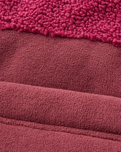 Damen Oak Teddy Fleece mit langem Schnitt