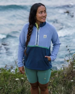 Damen Off Trail Grid-Polarfleece