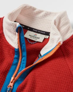 Damen Off Trail Grid-Polarfleece