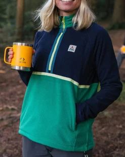 Damen Off Trail Grid-Polarfleece
