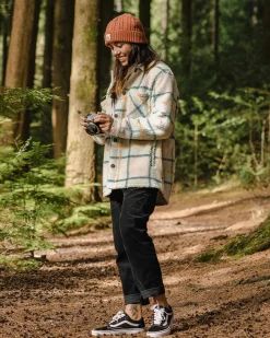 Damen Olympus Garn-Dye Sherpa Fleece Hemd