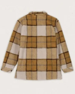 Damen Olympus Yarn Dye Sherpa Fleece Shirt