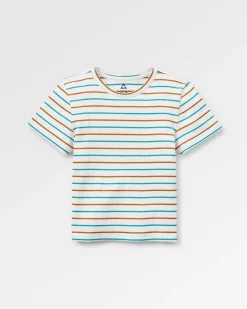 Damen Out There Geripptes Crop T-Shirt