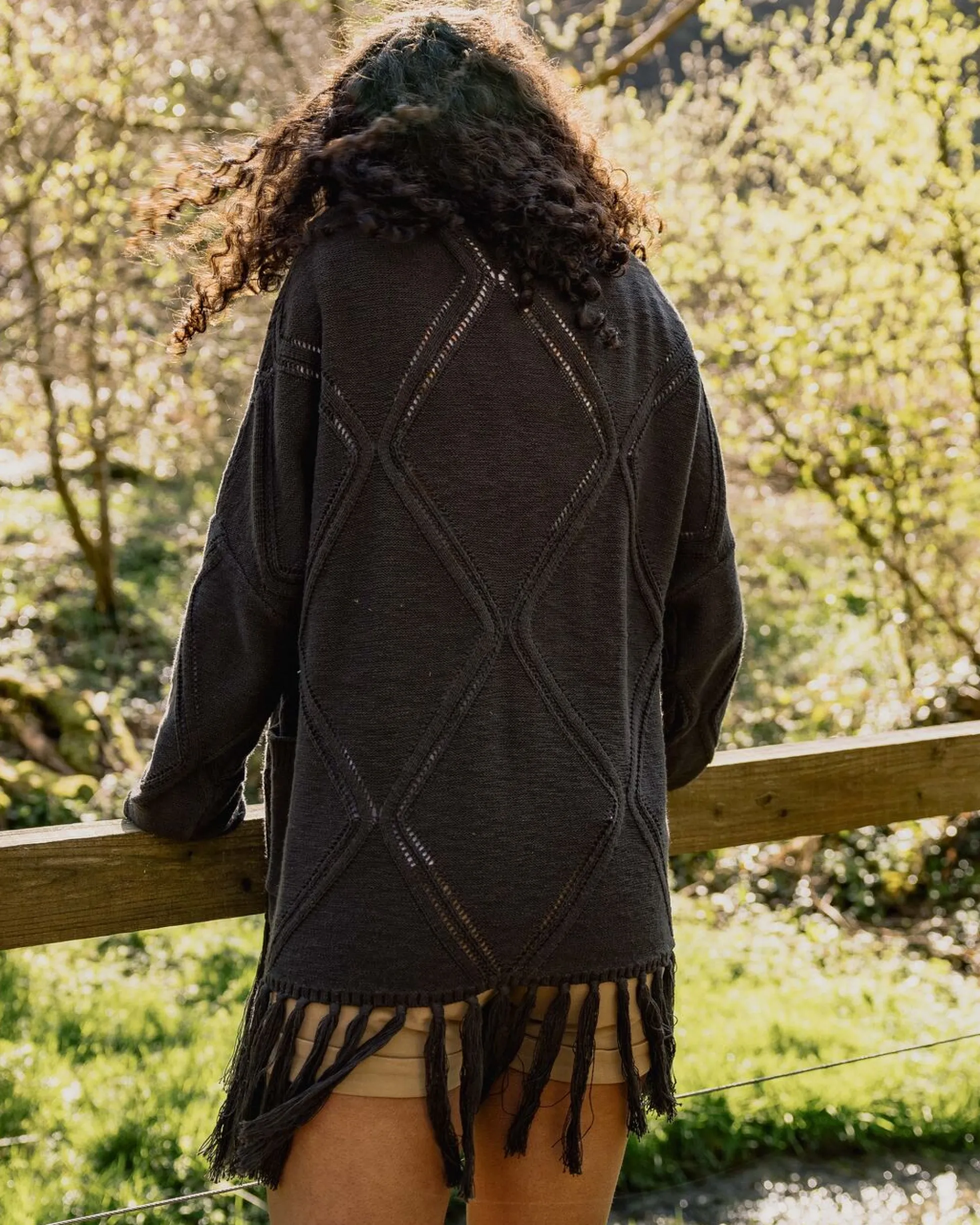 Damen Palm Bio-Baumwoll-Cardigan